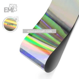 [E.Mi] 홀로그램 호일 #FG032 Silver 1.5m