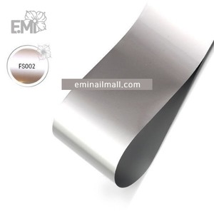 [E.Mi] Foil Satin 새틴 호일 #FS002 Silver 1.5m
